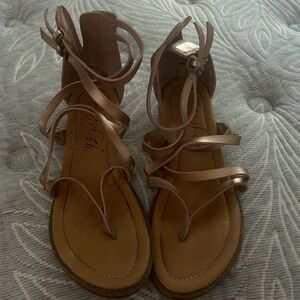 Brown sandals